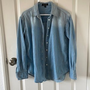 AYR The All Day Chambray Shirt 100% cotton size small